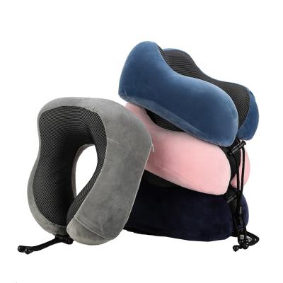 China Magnetic 3 in 1 Comfortable U Shape Neck Pillow Memory Foam Travel Office Neck Pillow for sale