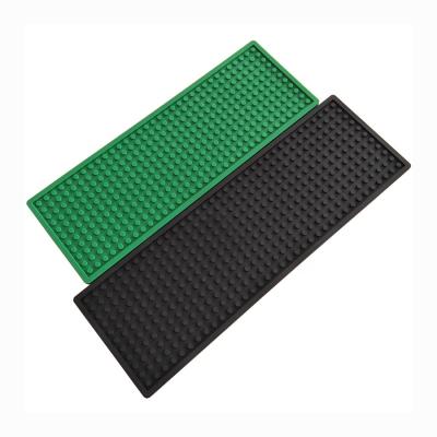 China Viable Custom Design Bar Counter Table Decorative Rubber Bar Mat for sale