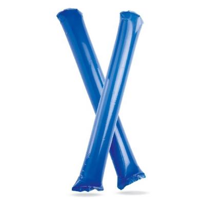 China Promotional Holiday Decorations Inflatable PE Cheering Sticks Clappers With Custom Logo Print for sale