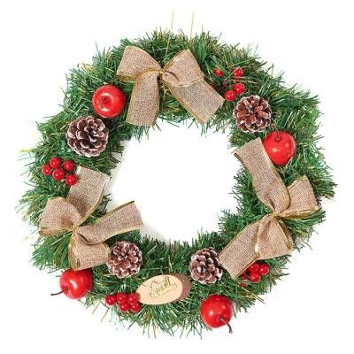 China Custom High Quality Eco-Friendly Christmas Garland Decoration Christmas Wreath for sale