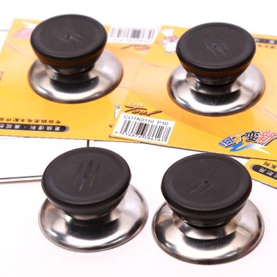 China Durable Heat Resistant Black Pot Lid Knobs Handle For Cookware for sale