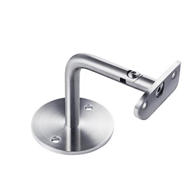 China Easy Installation Stair Clamp Stainless Steel Railing Wall Bracket For Handrail for sale