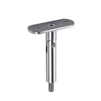 China Easy Installation Adjustable Stainless Steel Handrail Bracket Saddle Without Base for sale