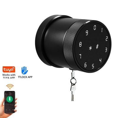 China Apartment tuya nfc remote open waterproof smart electronic digital cabinet password mechanical combination lock for sale