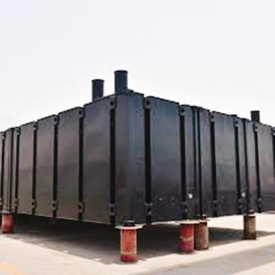 China High Quality Construction Container Size Pontoons Platform Barge For River Coastal Areas for sale