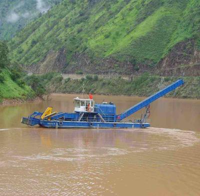 China Aquatic river weed weed salvage boat / full automatic lake weed harvester for sale