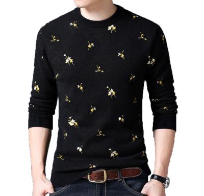 China 2017 Autumn Men's Intarsia Anti-pilling Long Sleeve Pullover Sweater, Man Knit Sweater Shirt for sale