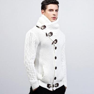 China Anti-pilling Manufacturer Supply Latest Custom Winter Designs Mens Plain Long Sleeve Turtle Neck Sweater Cardigan for sale