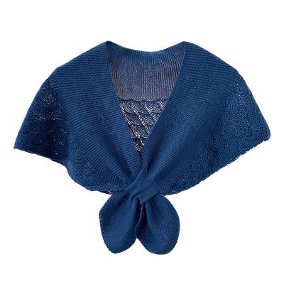 China Japanese poncho maker knitted intellectual shawl female cavity with air conditioning patch vest cervical cap for sale