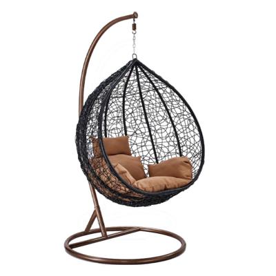 China High Quality Good Quality Wicker Egg Swing Chair Patio Hanging Chair Indoor Indoor Outdoor Durable for sale