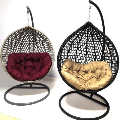 China Wicker Outdoor Patio Very Good Quality Swing Chair Living Room Garden Furniture Swing Chair Rattan Swing Egg Hanging Chair for sale