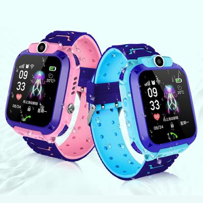 China Q12 Touch Screen Kids Smart Watch Books Tracking Waterproof BT Kids Phone Smartwatch Q12 For Kids for sale