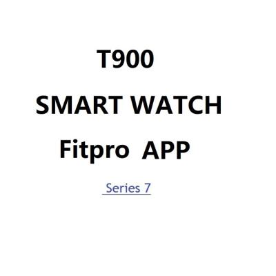 China APP Max Pro Smart Watch Full Touch Control T900 Fitness Tracker Max Smartwatch T900pro Smart Wristband for sale