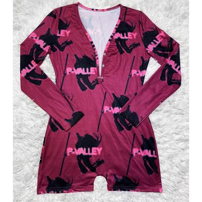 China Valley onesie pajamas p winter welkin sleepwear women QUICK DRY fabrics long for women for sale