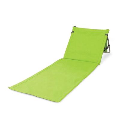 China PANEL Johold Light Weight Padded Cushion Beach Chair Portable Stadium Folding Folding Logo Cushion Moisture Proof Mat With Pockets for sale