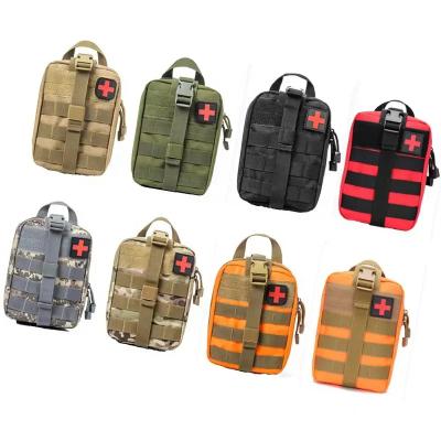 China 600D Nylon Duty IFAK Fabric Tear Away EMT Molle Tactical Medical First Aid Pouch Bag For Outdoor Activities Medical Supplies Bag for sale