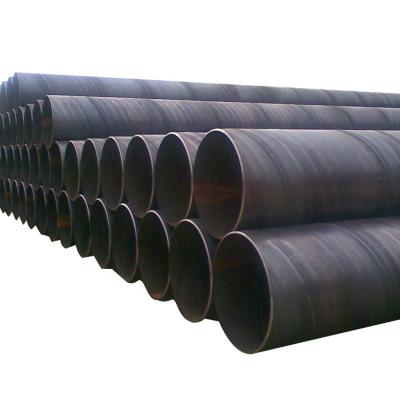 China Large Diameter Q195 LSAW Liquid Pipe Spiral Welded Carbon Steel Straight Seam Welded Pipes Waterline for sale