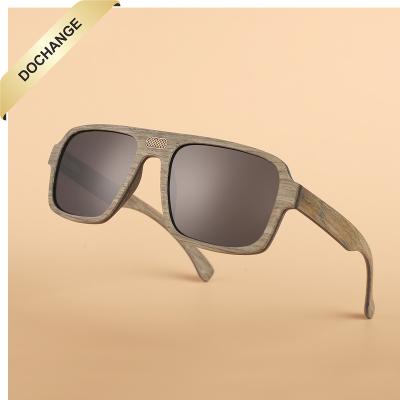 China 2022 Fashion Sun Glasses Wooden Skateboard Sunglasses 2022 Shades Eco-Friendly Sun Glass Wood River Men's Bamboo Shades Wholesale for sale