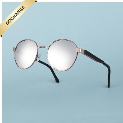 China Custom 2022 Titanium Bamboo Eyewear Fashion Sunglasses Metal Wooden Sunglasses Temples Arms Custom Logo for sale