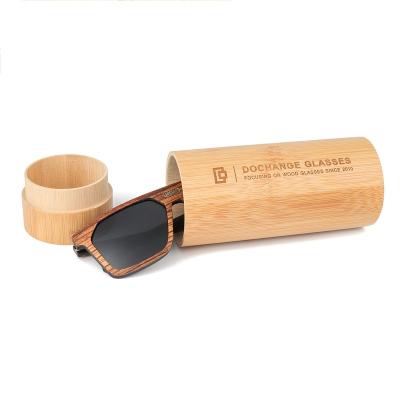 China Bamboo Recycled Glasses Custom Oversized Sunglasses Cases Big Size Fashion Sunglasses Package Case for sale