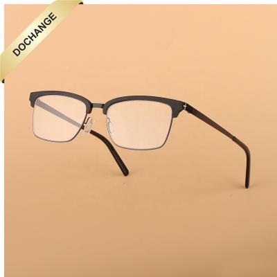 China Wholesale 2022 Cheapest Eco-friendly Bamboo Blue Lightweight Optical Frame Metal Wooden Eyeglasses Fashion Optical Sight for sale