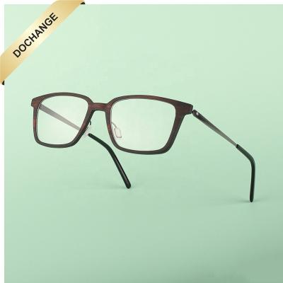 China 2022 Ultrathin Wood Fiber Optical Glasses Frame Carbon Eyewear Eco-friendly Bamboo Eyesight Wholesale for sale