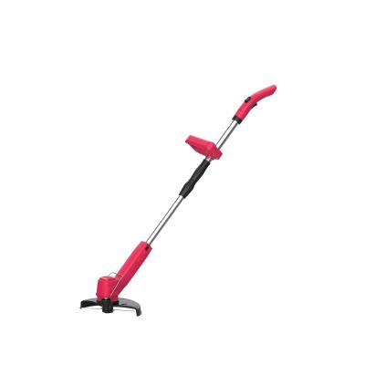 China 12v Handles 12v Height Adjustable Lithium Battery Cordless Plastic Nylon Rope Mower Telescopic Handle Mower for sale