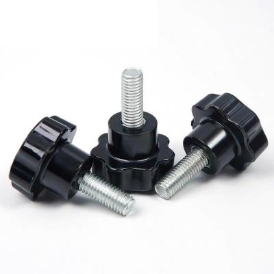 China Steel Factory Produces High Quality M4 Star Grip Bolts On M12 Finger Torx Screws for sale