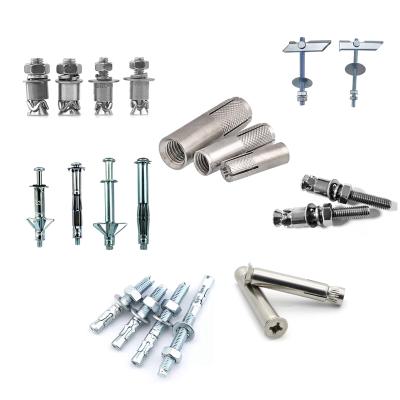 China Wholesale carbon steel zinc stainless steel implosion gecko drop in explosive anchor expansion bolt nut for sale