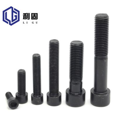 China Manufacture Professional High Hardness High Hardness Alloy Steel Hexagon Screw Black Inner Hex Bolt for sale