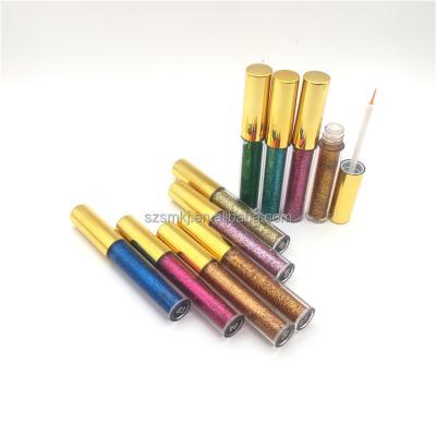 China Hot Selling Cosmetic Waterproof Easy To Wear Glitter Eyeliner Quick Dry Liquid Liner for sale