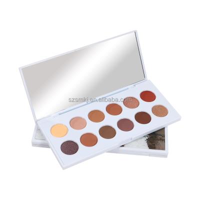 China High Quality Custom Private Label Acrylic Colorful Shimmer Waterproof And Matte Eyeshadow Palettes for sale