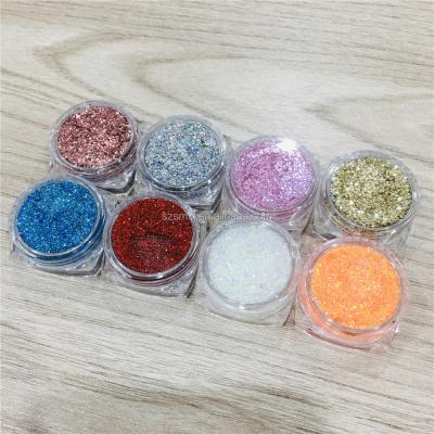 China Wholesale Makeup Glitter Colored Eyeshadow Waterproof Flakes Pearlescent Pigment Cosmetic for sale