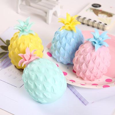 China Chridren Toys Desktop Pressure Release Toy Simulation Flour Pineapple Fidget Antistress Toys Decompression Toys For Children for sale