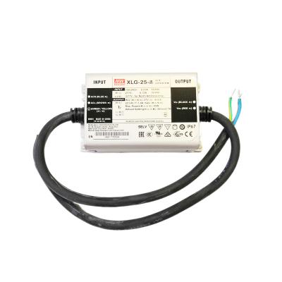 China Meanwell Weiergong XLG-25-A 25w Ip67 Constant Power Ac Dc Waterproof Led Driver Power Supply MW Uninterruptible CCTV XLG-25-A for sale