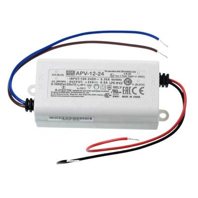 China MeanWell 5V 12w weiergong power supply led driver Apv-12-5 monocrystalline supply led strip light driver Full Range Ac Input Apv-12-5 for sale