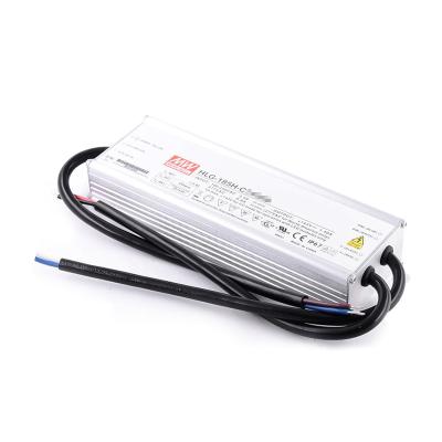 China LED road lighting/led bay lighting/led flood lighting high quality weiergong HLG-185H-C1400A 200w low price waterproof Constant Power Supply Led Driver 24V Ac/dc IP65 from Meanwell for sale