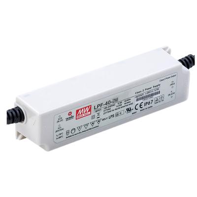 China The PSU Meanwell weiergong Server Power Supply pf-40-24 Led Dvr Cccv AC To DC Power Supply 14.4-24v 1.67a Lpf-40-12 Lpf-40-24 for sale