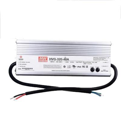 China MeanWell weiergong DC power supply Hvg-320-48a 320w 48v 6.7a power supply Constant Voltage /current change AC led driver HVG-320-48a for sale