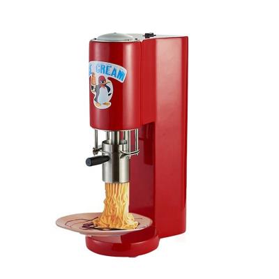 China Commercial Catering 4 Shapes Easy Homemade Ice Cream Machine Soft Serve Spaghetti Ice Cream Machine for sale