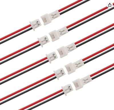 China Jst Single Head 1.0mm 1.25mm 1.5mm 2.0 2.54mm Jst Connectors 2/3/4/5/6 Pin Custom Cable Assembly Power Wire Harness Shipping & Handling Eh Zh Ph Xh for sale