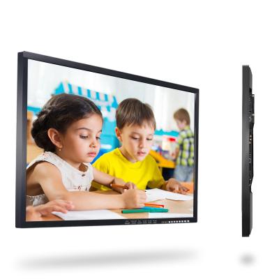 China School Teaching/Training/Office 43 Inch Touch Screen Panel LCD Glass Wall Mounted Monitor for sale