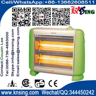 China Halogen Electric Heater(Portable Style) DES-902 yellow withe blue pink room heater 500W/1000W quartz/halogen heater for sale