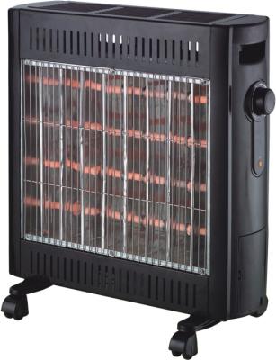 China electric heater quartz heater NQ-2002 double faces 4 heat setting: 500W/1000W/1500W/2000W castor for move for sale