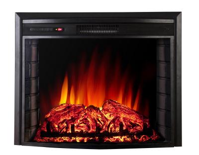 China 26 insert electric fireplace heater or wall mounted fireplace RV fireplace F2625A flat panel log fuel real flame for sale