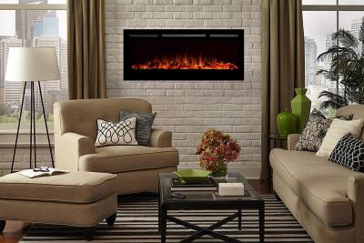 China Recessed Electric Fireplace 50 Inch 3 Colors Flame Effect,Fuax Log or Crystal stone effect knsing-com.ecer.com Moblie:13662608511 for sale