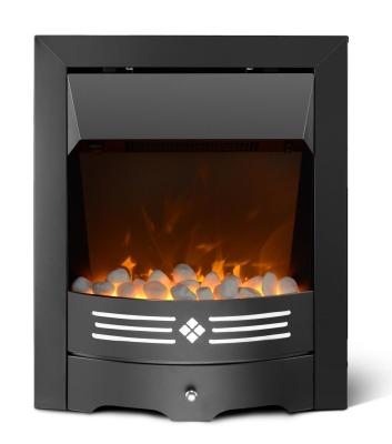 China insert fireplace Heater or freestanding electric  stove IF-1319 black,chrome,gloden finish for sale