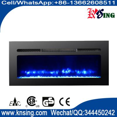 China IF-1340 insert electric fireplace heater Recessed RV fireplace crystal stone LED flame www.knsing-com.ecer.com for sale