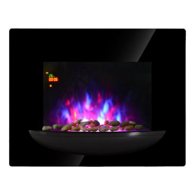 China wall mounted fireplace real flame effect,colorful style,LED lights,Red,Orange,Blue,EF560K/EF560K-,wall hang space heater for sale