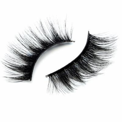 China Full Thick Soft Synthetic 3D Strip Lashes Wholesale Fake Seller Pestanas Eyelashes With Eyelash Packaging Box Private Label Custom for sale